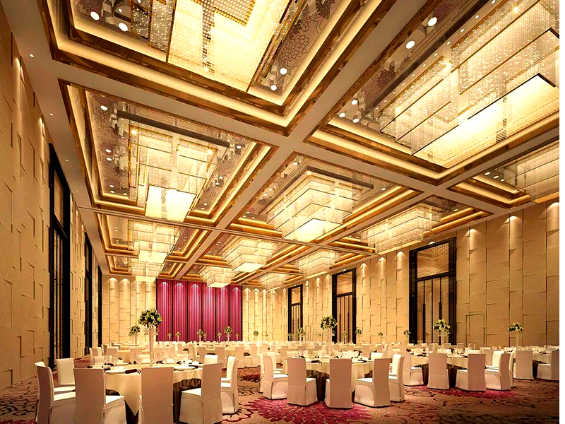 Hotel Room Warm Ambiance Lighting Application