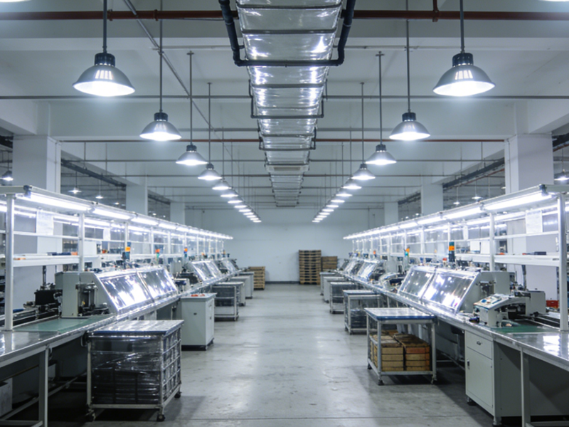 Industrial Factory Cool White Lighting Application
