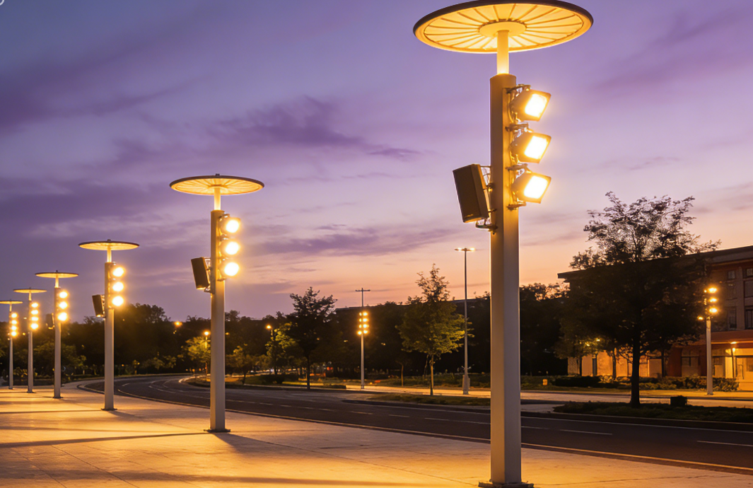 Outdoor Floodlight and High-Mast Lighting Application
