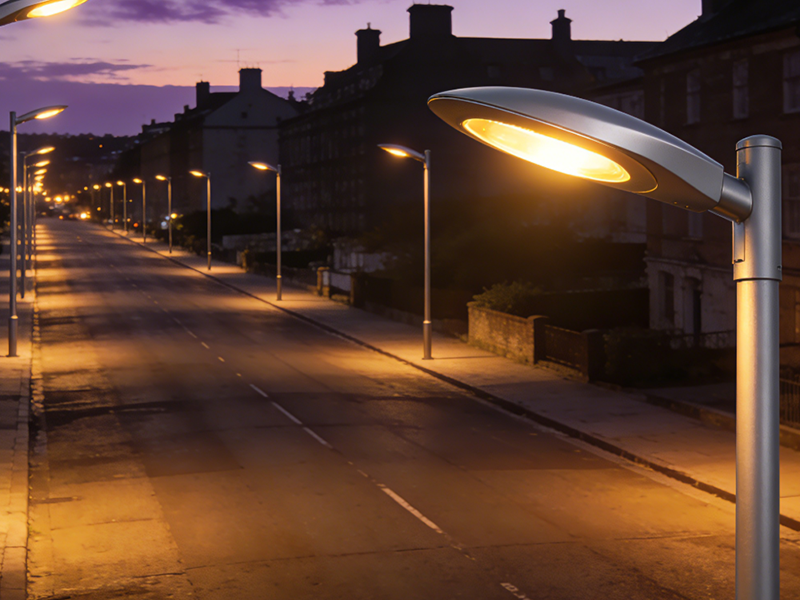 Outdoor Street Lighting Cool White Application